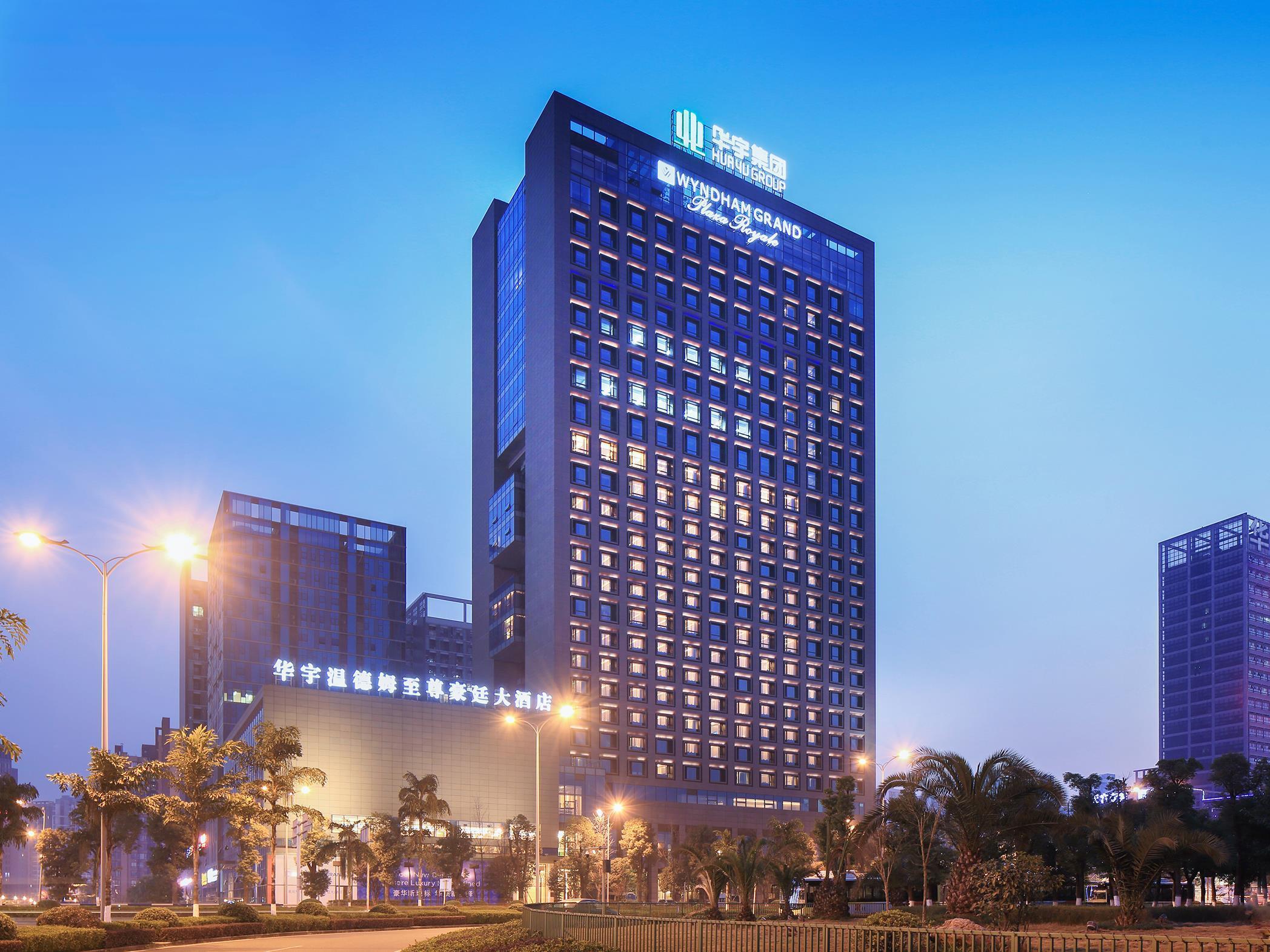 Wyndham Grand Plaza Royale Huayu Chongqing Hotell Eksteriør bilde